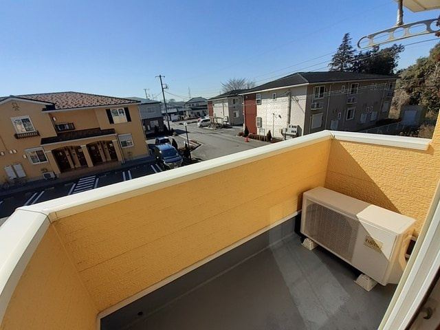 グリーンハウス　Ｄのバルコニー