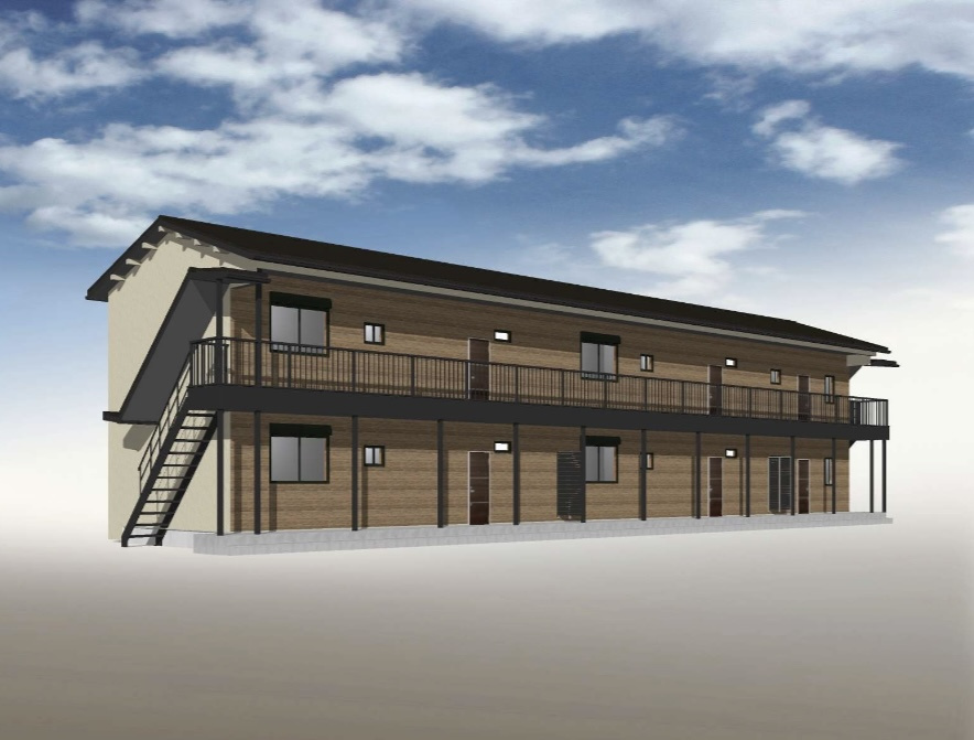 （仮称）トータス森田のエントランス