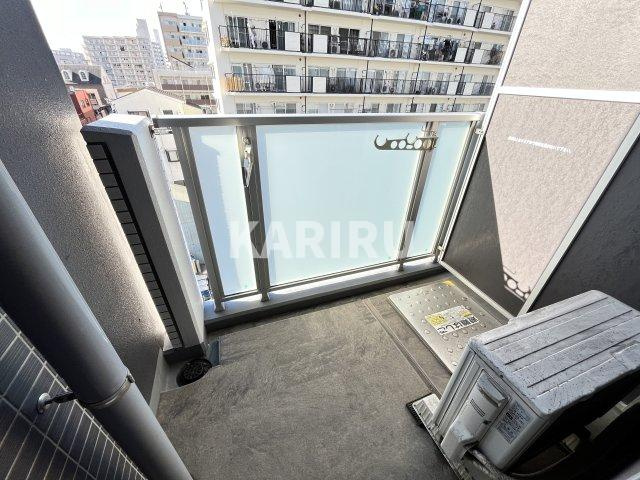 スワンズシティ大阪城ノースのバルコニー