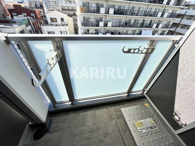 スワンズシティ大阪城ノースのバルコニー