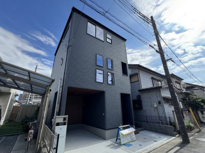 【外観】 | 三郷市早稲田５丁目新築戸建【丹後小学校：4分】 | 完成済み内覧可能です！！