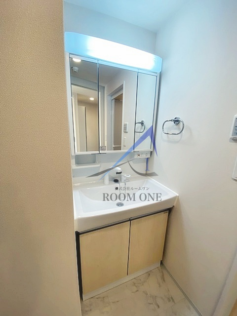 DIMORA北千住の洗面所|洗面台です。