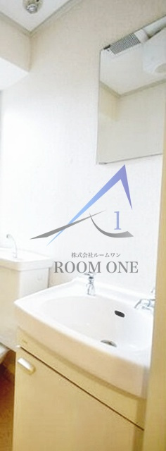 フラットワセダの洗面所|洗面台です。