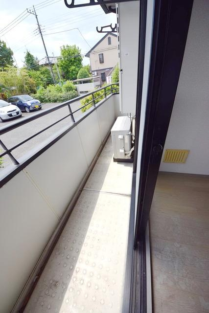 ストークヴィラAのバルコニー