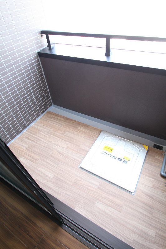 クレイシア西横浜のバルコニー