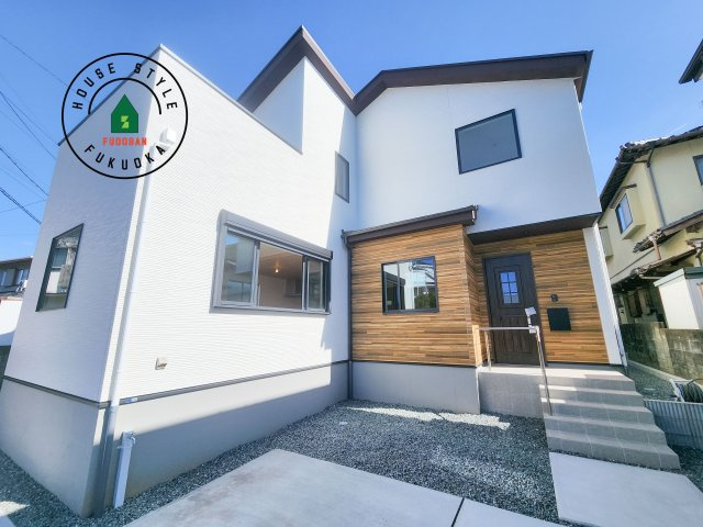 福岡市南区鶴田3丁目第4-1棟（1号棟）　の外観|デザイン性のある外観です。