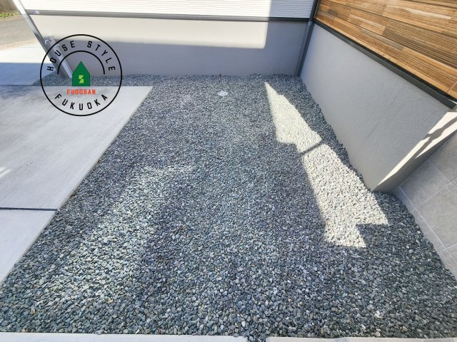 福岡市南区鶴田3丁目第4-1棟（1号棟）　の庭|お庭で自由な時間を過ごせます。