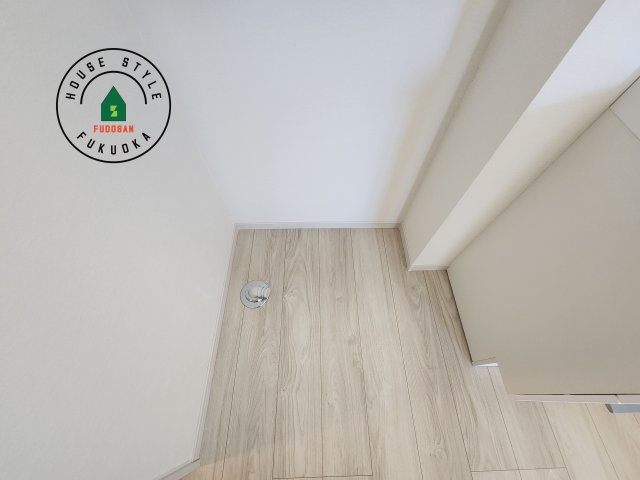 福岡市南区鶴田3丁目第4-1棟（1号棟）　の内観：施工例|ランドリースペースとなります。広々して有効的にご使用できます。 