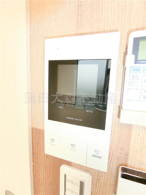 ブルーシエル羽田の設備|TVモニター付インターホン