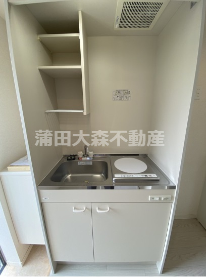 ブルーシエル羽田のキッチン