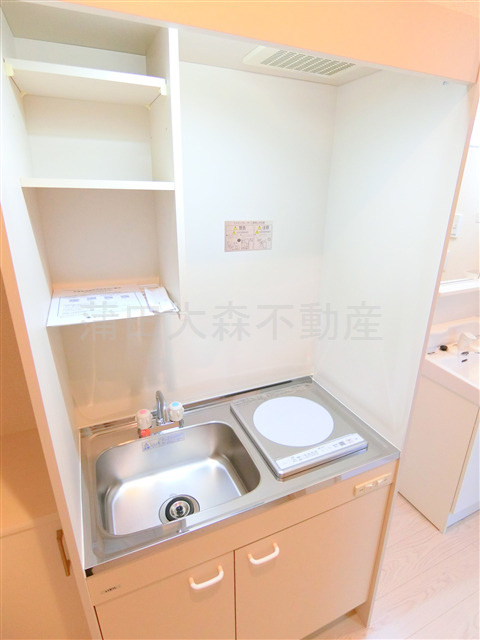 ブルーシエル羽田のキッチン