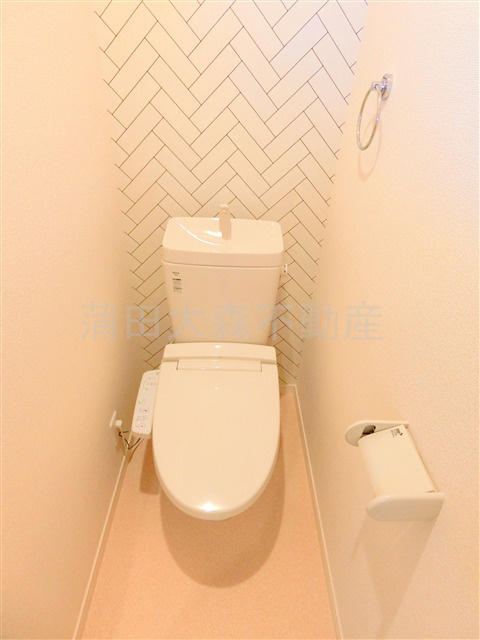 ブルーシエル羽田のトイレ|温水洗浄便座付きのトイレ