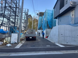 【外観】 | 横浜市戸塚区上矢部町 新築分譲住宅　全５棟/今回販売3棟　（5号棟） | 現地（３月１６日撮影）