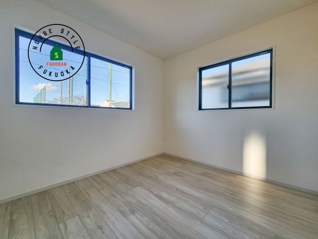 糟屋郡志免町片峰4丁目第4-2棟（1号棟）の子供部屋|穏やかな光が差し込む室内には、穏やかな時間が流れます。