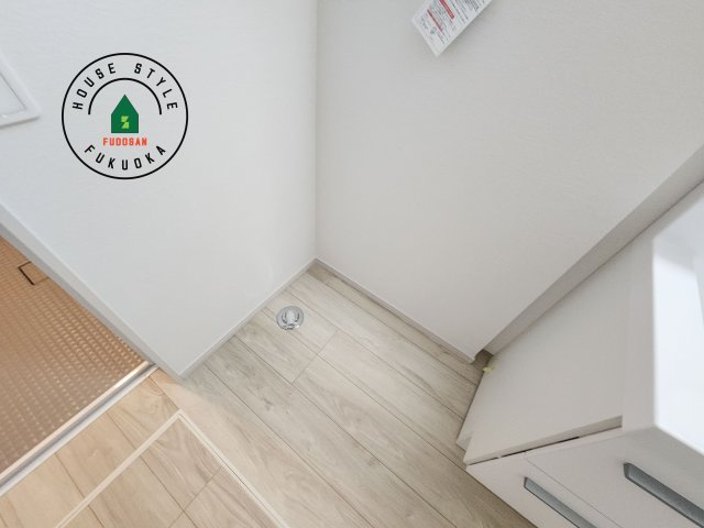 糟屋郡志免町片峰4丁目第4-2棟（1号棟）のランドリースペース|ランドリースペースとなります。広々して有効的にご使用できます。 