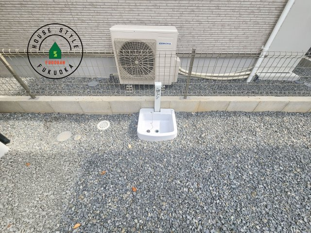 太宰府市青山3丁目第1-2（1号棟）の庭|お庭で自由な時間を過ごせます。