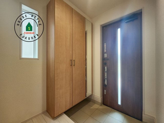 太宰府市青山3丁目第1-2（2号棟）の防犯設備|二重ロックでしっかり防犯対策ができます。