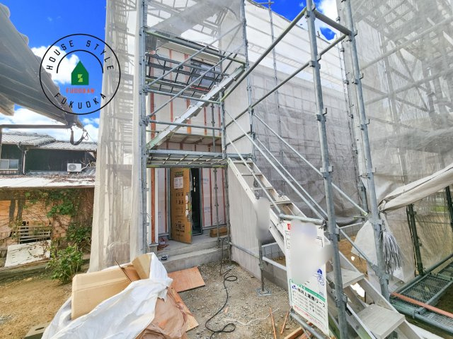 糟屋郡新宮町緑ヶ浜２丁目第1-2棟（2号棟）の外観|デザイン性のある外観です。