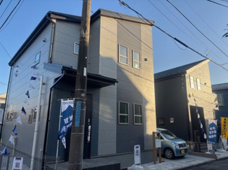 【外観】 | 藤沢市辻堂東海岸　全2棟/今回販売2棟（2号棟） | 現地（1月27撮影）