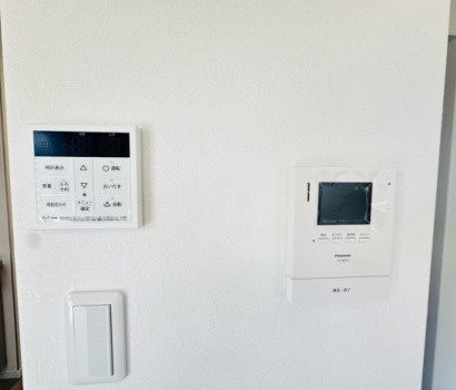 土浦市中　新築戸建の防犯設備