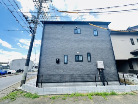 土浦市中　新築戸建の外観