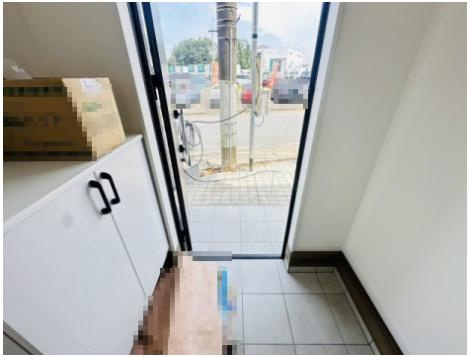 土浦市中　新築戸建の玄関