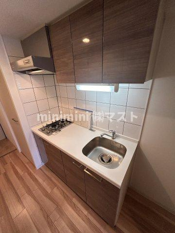 大阪市西区江之子島１丁目の賃貸マンションのキッチン