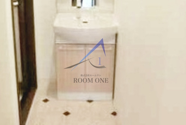 プリマヴェーラ代々木Ａ棟の洗面所|洗面台です。