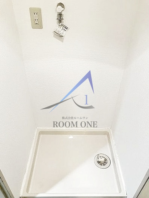 目黒ガーデンの設備|洗濯機置場です。