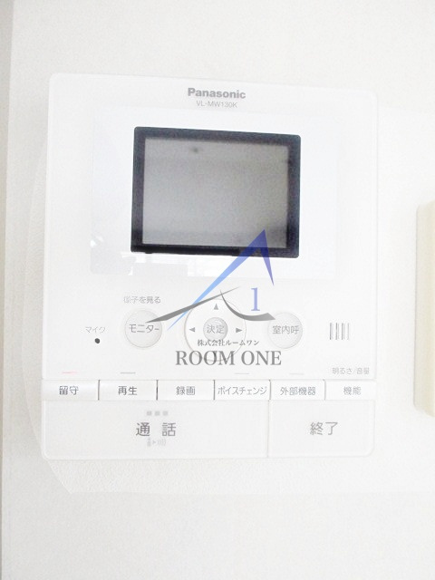 Le　Sofia.のセキュリティ|モニター付インターホンです。
