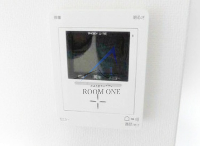 メイプル南経堂のセキュリティ|モニター付インターホンです。