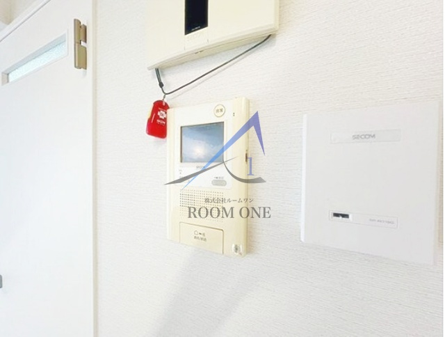 ライオンズマンション馬込のセキュリティ|モニター付インターホンです。