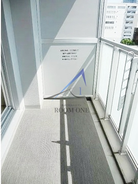 パークアクシス芝浦のバルコニー|バルコニーです。