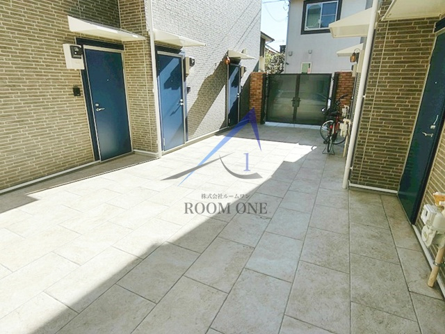 ハーミットクラブハウス久が原のその他共用部分|共用廊下です。