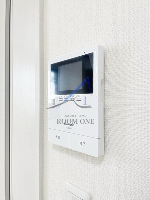 ウィステリア東雪谷のセキュリティ|モニター付インターホンです。