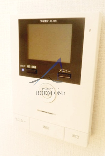 セゾンあざみのセキュリティ|モニター付インターホンです。