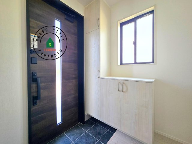 熊本市中央区帯山5丁目第1₋2棟(1号棟)の内観：施工例|二重ロックでしっかり防犯対策ができます。