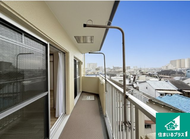 ベル・アーバニティ北花田のバルコニー