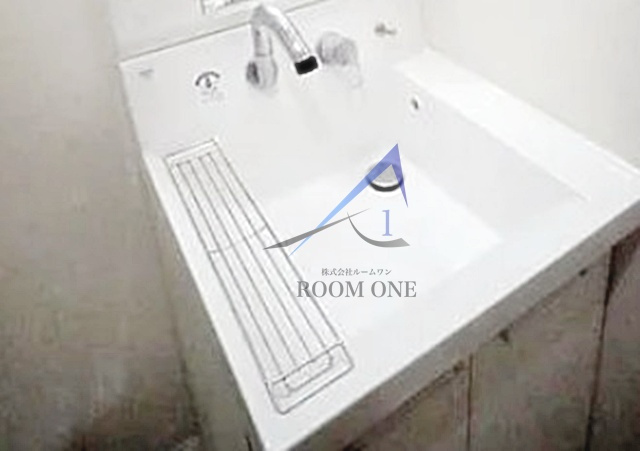 田端スカイハイツの洗面所|洗面台です。