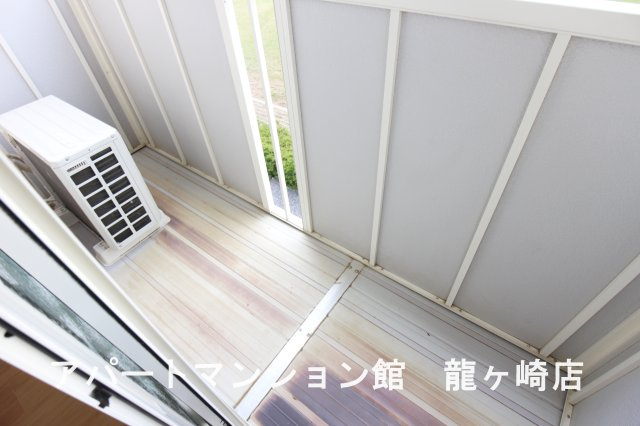 グリシーヌ・パレⅡCのバルコニー