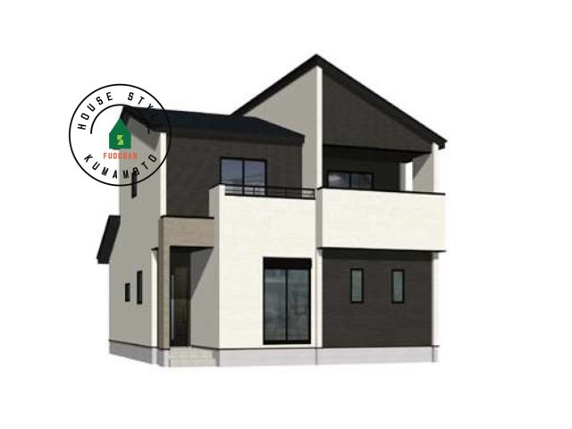 熊本市中央区帯山5丁目第1₋2棟(2号棟)の完成予想図|外観も気になるポイント