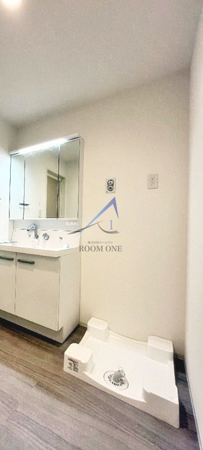 ウィステリア青砥の設備|洗濯機置き場です。