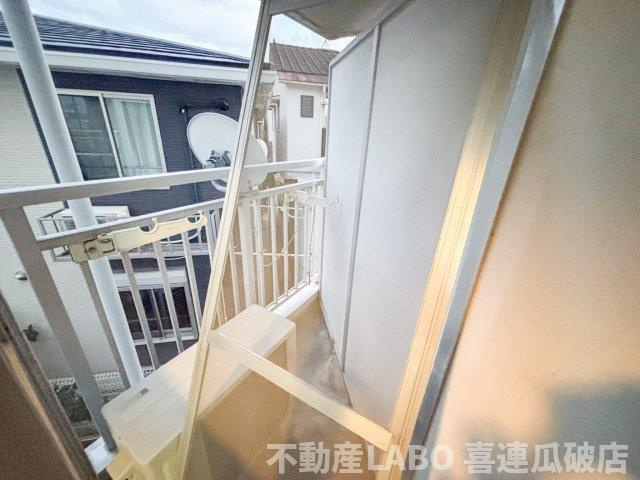 リーダースパーク21のバルコニー