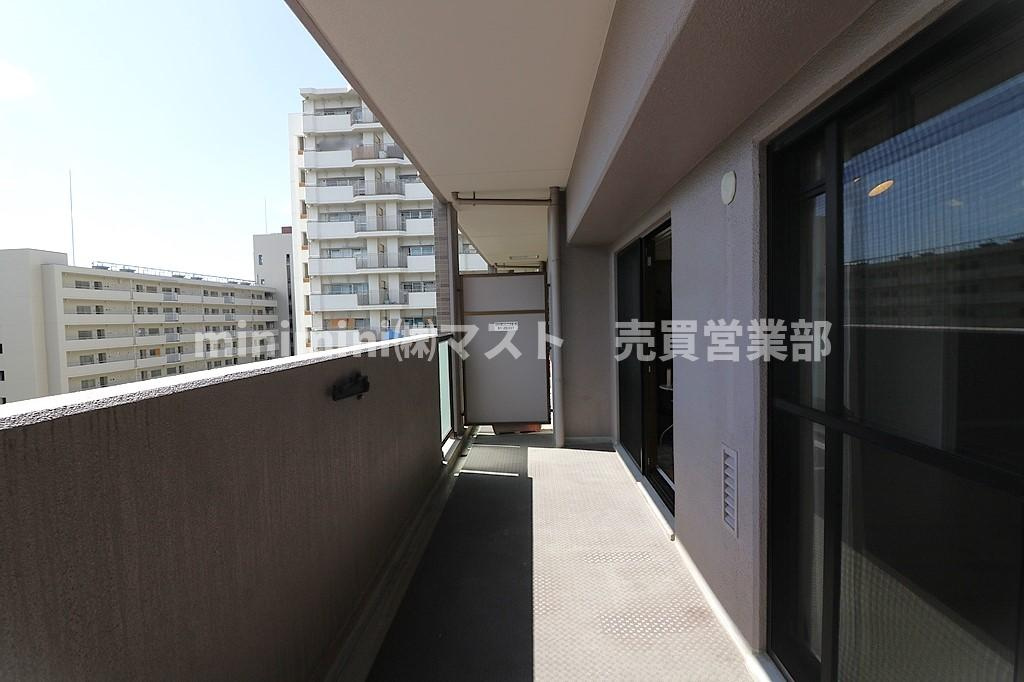 レックスコート都島のバルコニー
