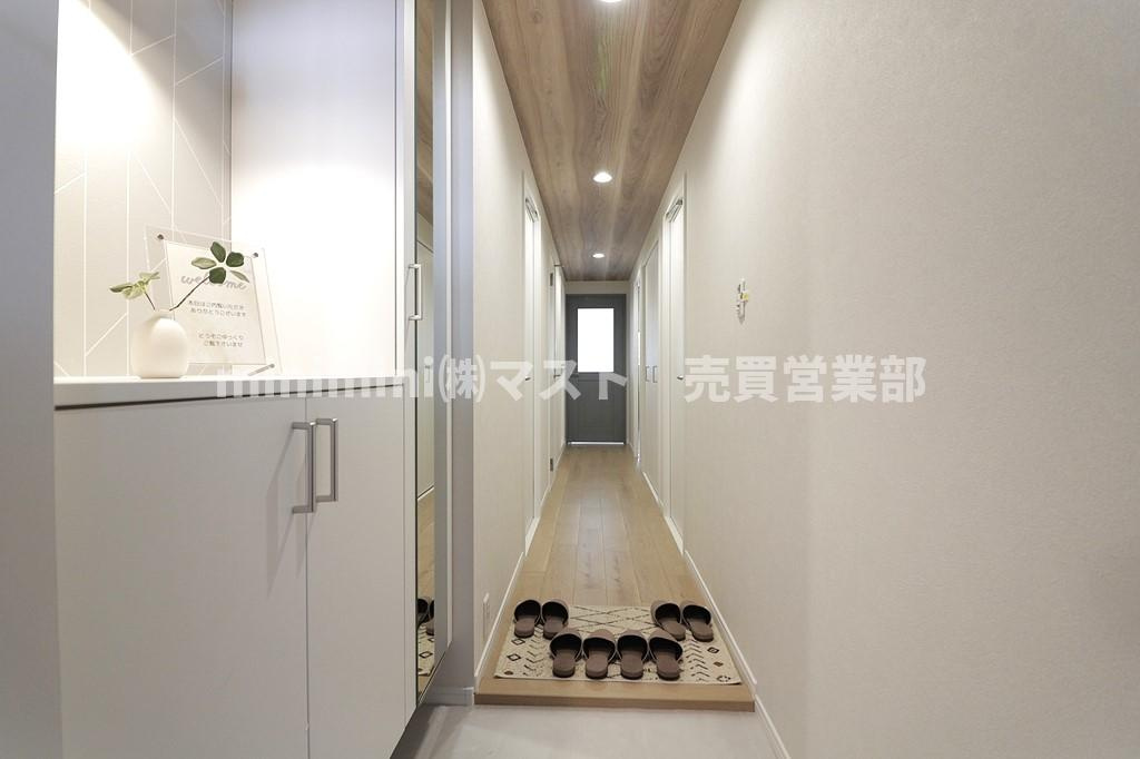 レックスコート都島の玄関