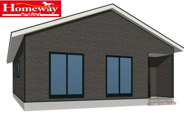 【外観】 | 中関小学校に通える新築平屋　防府市浜方　第２－１号棟　クレイドルガーデン　アーネストワン | かわいいお家になって誕生します