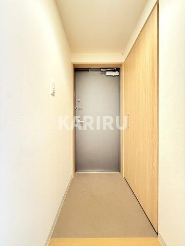 マンションはりげんの玄関