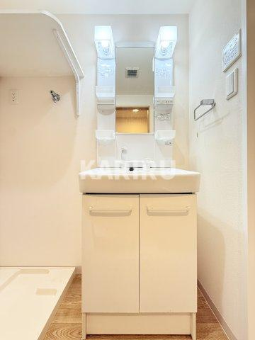 マンションはりげんの洗面所