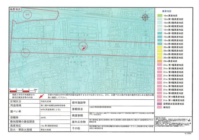 フラッティ嵯峨北堀町の地図