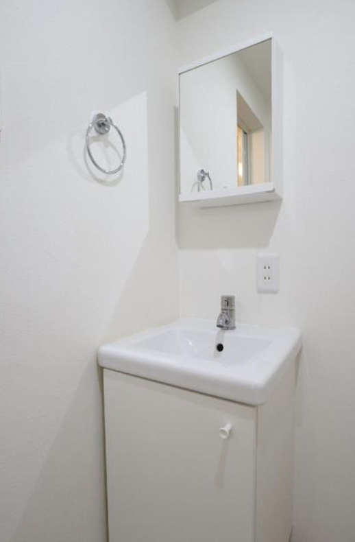 ヒルテラス神楽坂の洗面所